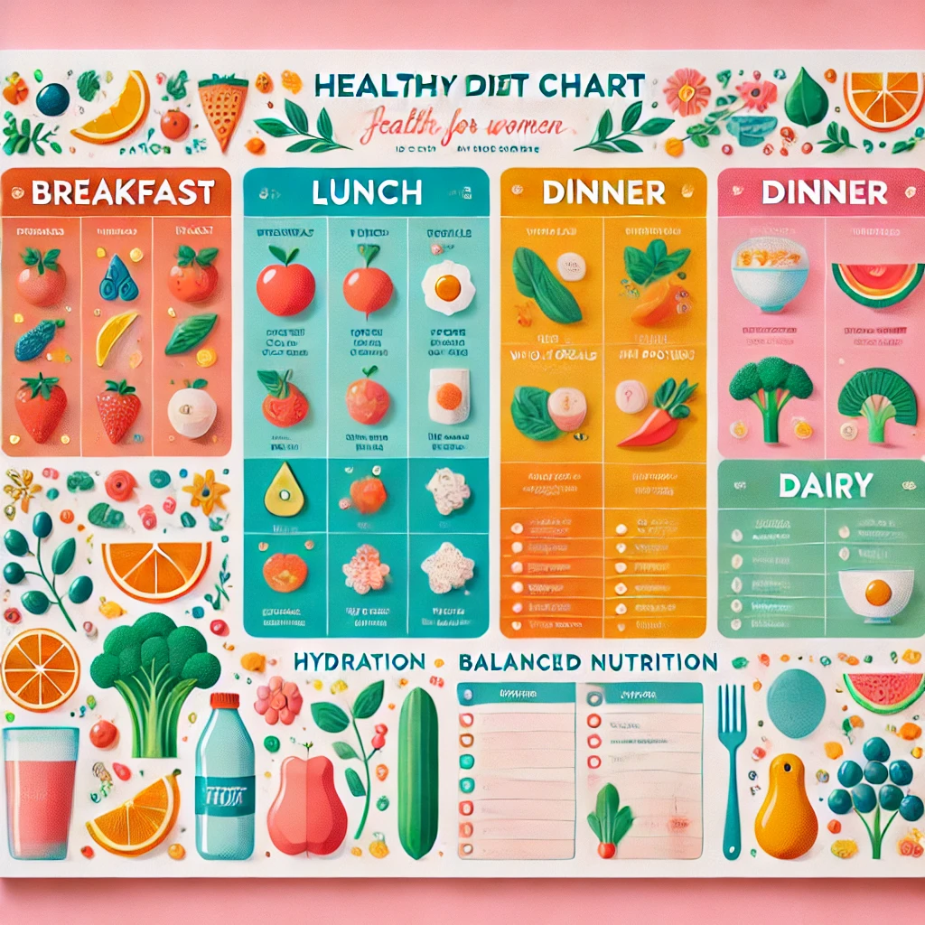Healthy Diet Chart for Women