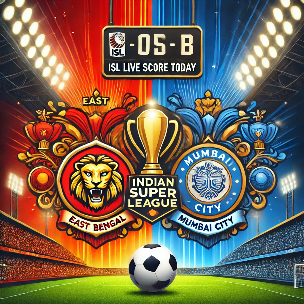 ISL Live Score Today East Bengal vs Mumbai City