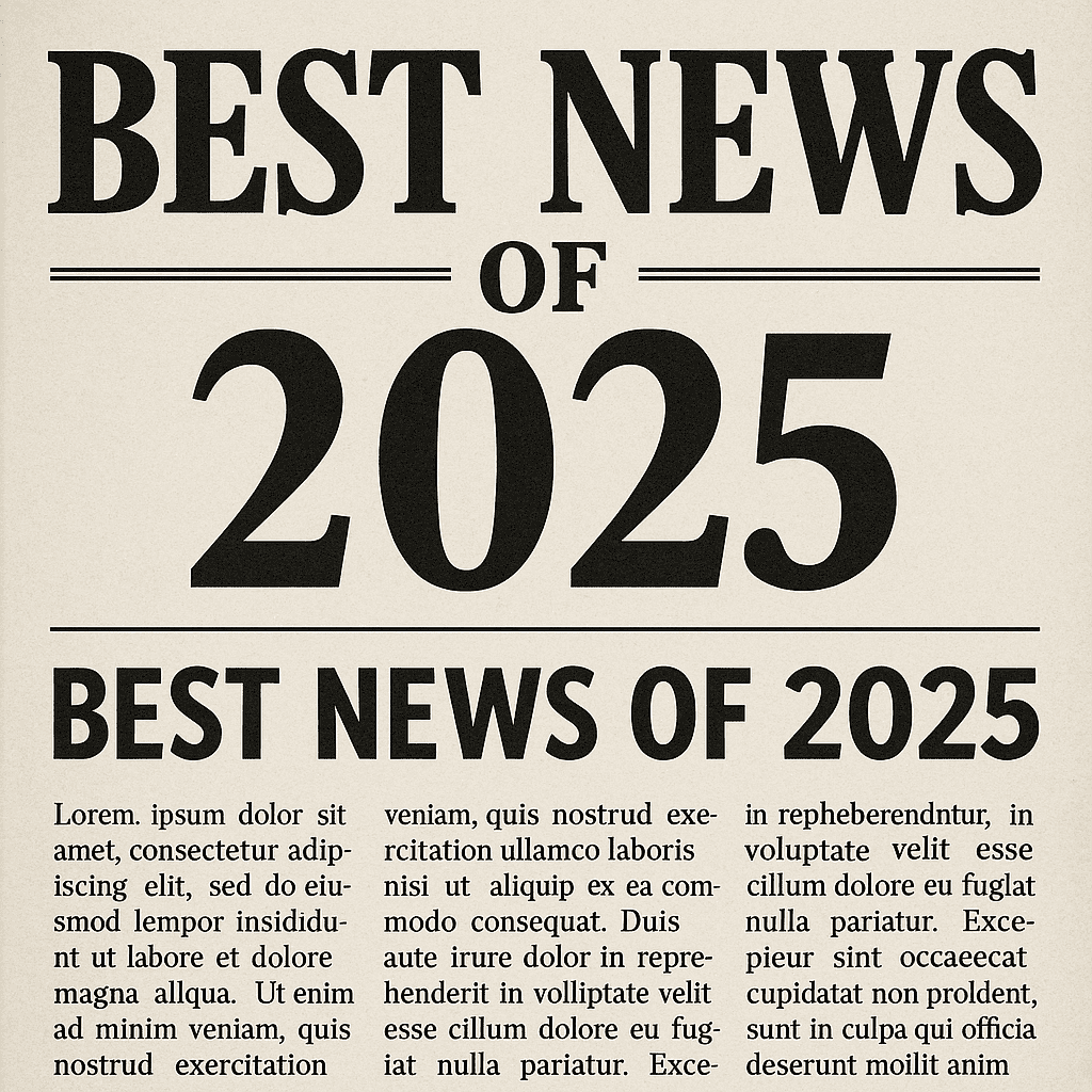 Best News of 2025
