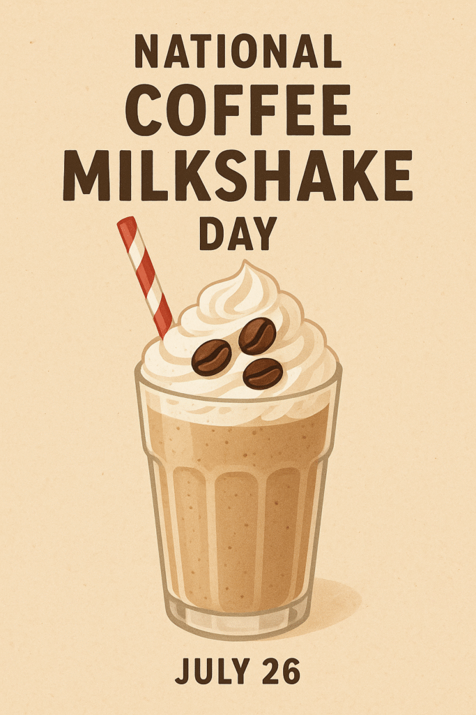 National Coffee Milkshake Day