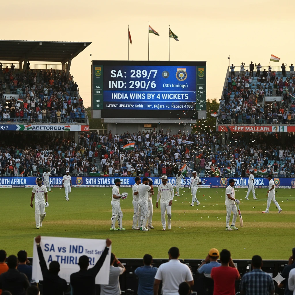 SA vs IND Test